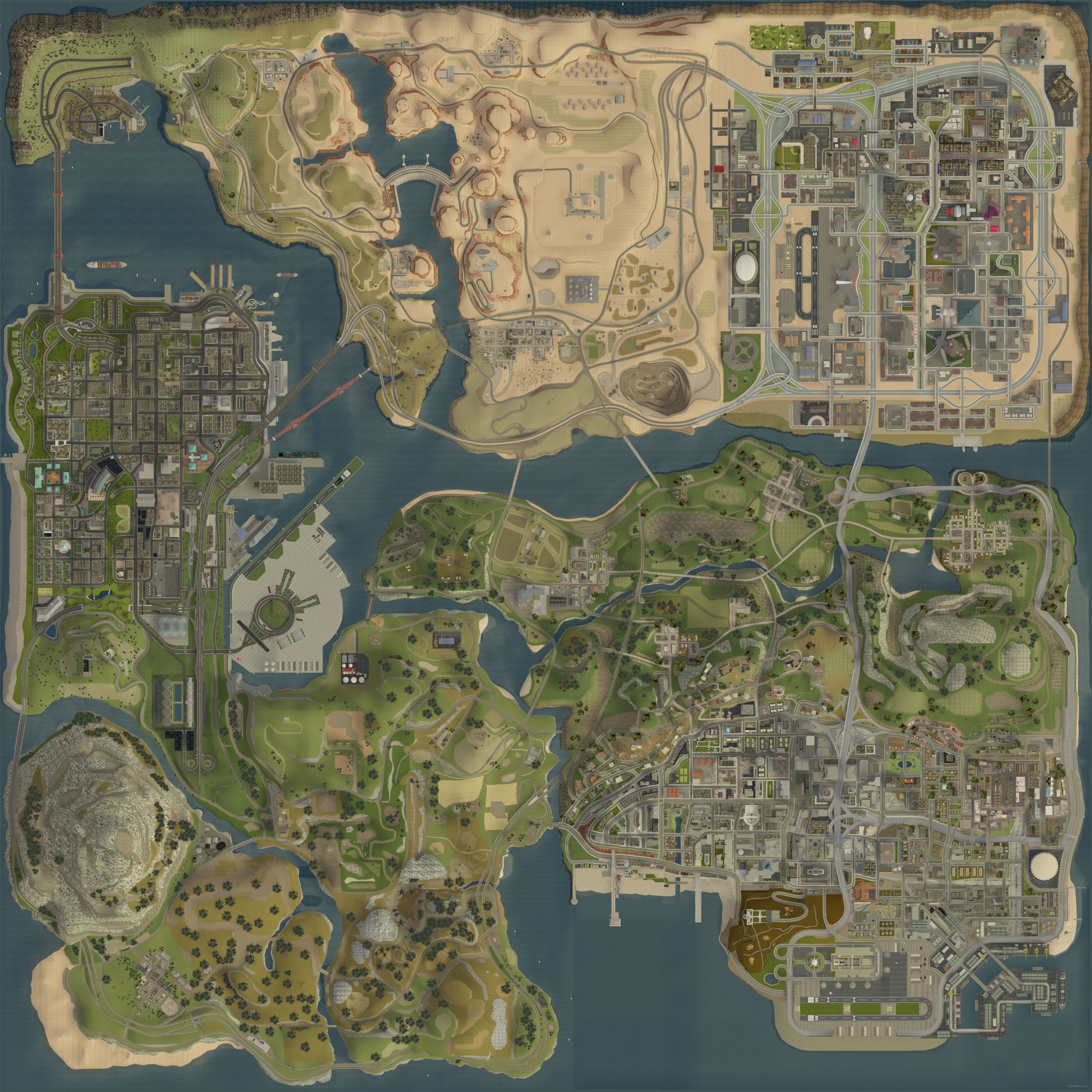 Radar map