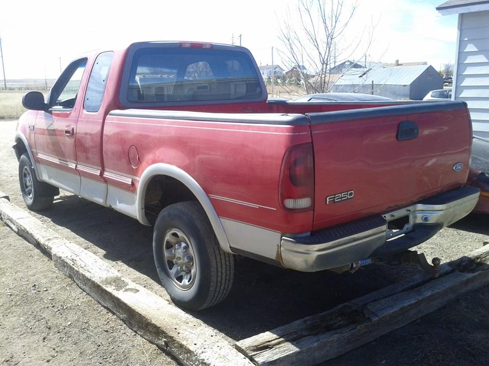 1997 Ford F250 rear