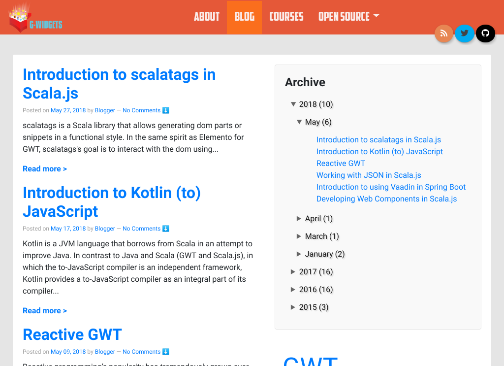 G-Widgets